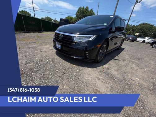 Crystal Black Pearl 2023 Honda Odyssey Elite