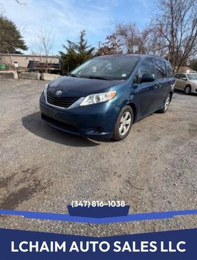 Blue 2012 Toyota Sienna LE