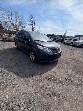 Blue 2012 Toyota Sienna LE