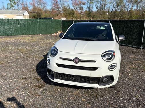 Bianco Gelato (White Clearcoat) 2021 FIAT 500X Sport AWD