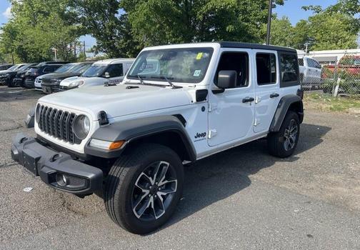 Bright White Clearcoat 2025 Jeep Wrangler 4xe Sport S