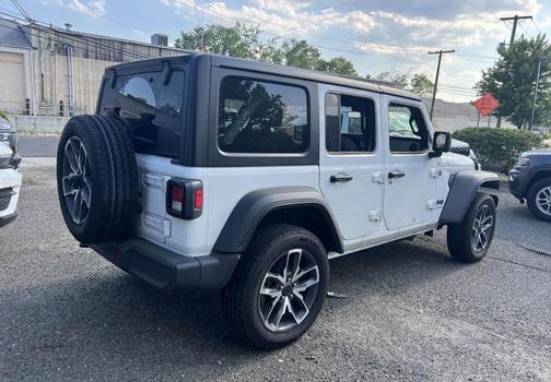 Bright White Clearcoat 2025 Jeep Wrangler 4xe Sport S