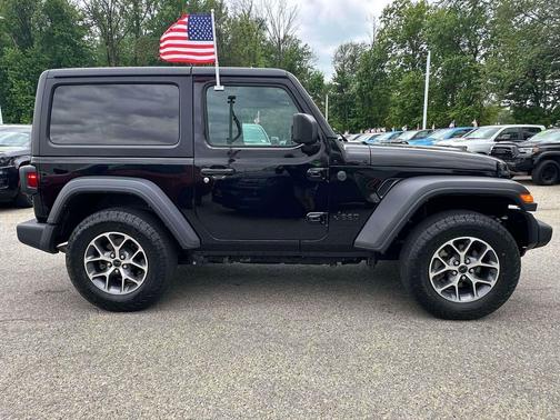 Black Clearcoat 2024 Jeep Wrangler Sport S