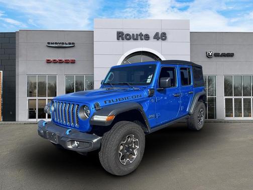 Hydro Blue Pearlcoat 2023 Jeep Wrangler 4xe Rubicon