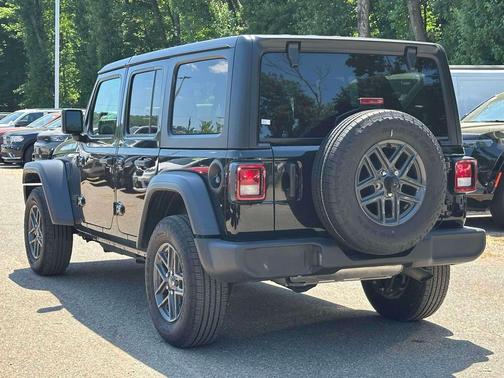 Black Clearcoat 2024 Jeep Wrangler Sport S