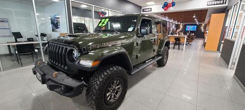 Sarge Green Clearcoat 2023 Jeep Wrangler Rubicon 392