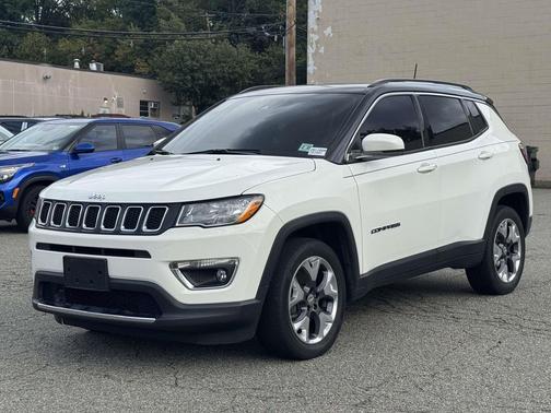 White Clearcoat 2021 Jeep Compass Limited