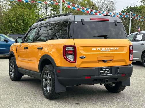 Cyber Orange Metallic Tricoat 2022 Ford Bronco Sport Badlands