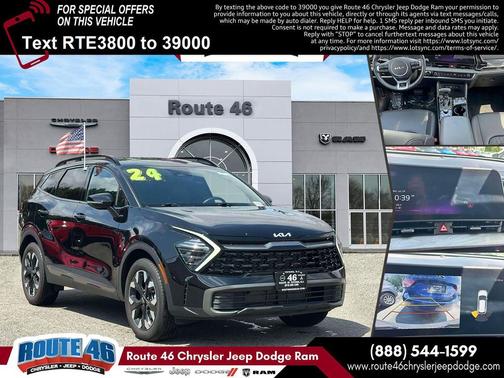 Ebony Black 2024 Kia Sportage X-Line