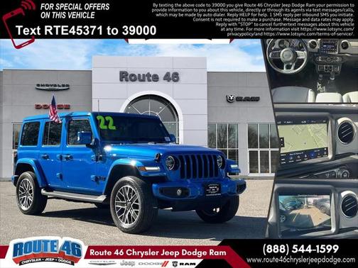 2022 Jeep Wrangler Unlimited 4xe Sahara High Altitude