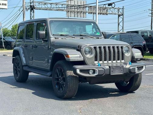 Sting-Gray Clearcoat 2023 Jeep Wrangler 4xe Sahara