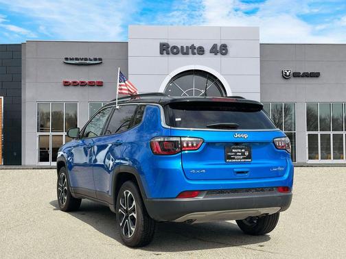 Hydro Blue Pearlcoat 2024 Jeep Compass Limited