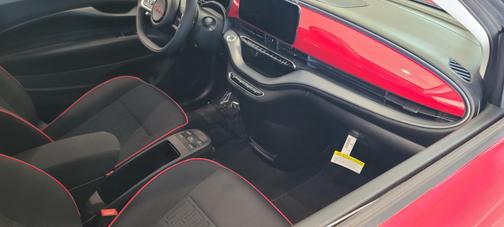 Red by (Red) 2024 FIAT 500e INSPI(RED) FWD
