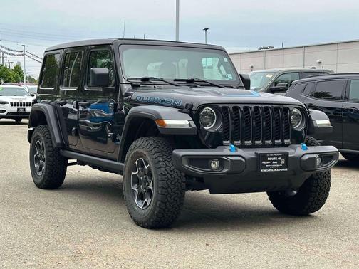Black Clearcoat 2023 Jeep Wrangler 4xe Rubicon