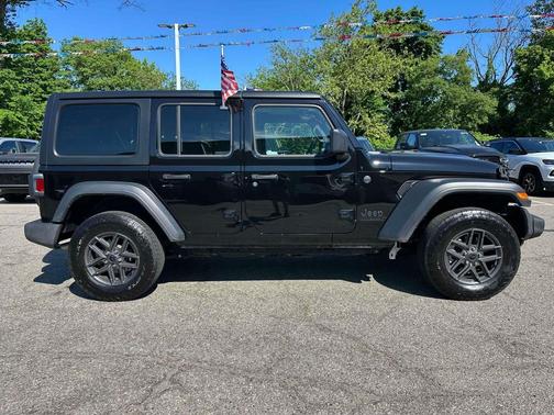 Black Clearcoat 2024 Jeep Wrangler Sport S
