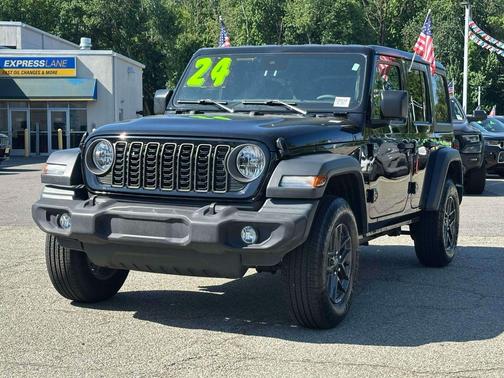Black Clearcoat 2024 Jeep Wrangler Sport S