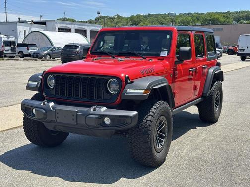Firecracker Red Clearcoat 2025 Jeep Wrangler Willys