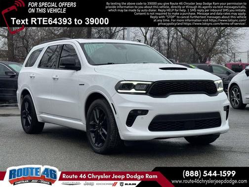 White Knuckle Clearcoat 2023 Dodge Durango R/T Plus AWD