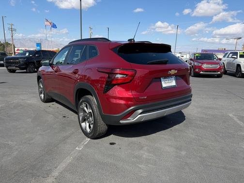 Crimson Metallic 2025 Chevrolet Trax LT