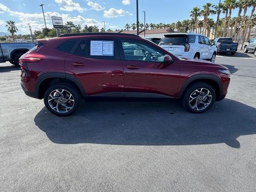 Crimson Metallic 2025 Chevrolet Trax LT