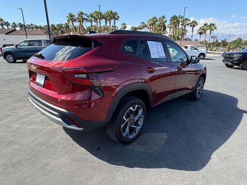 Crimson Metallic 2025 Chevrolet Trax LT