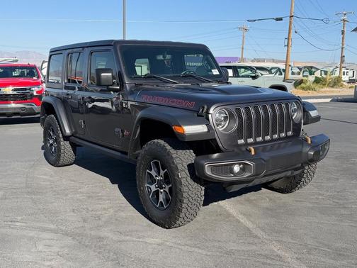 Granite Crystal Metallic Clearcoat 2019 Jeep Wrangler Unlimited Rubicon