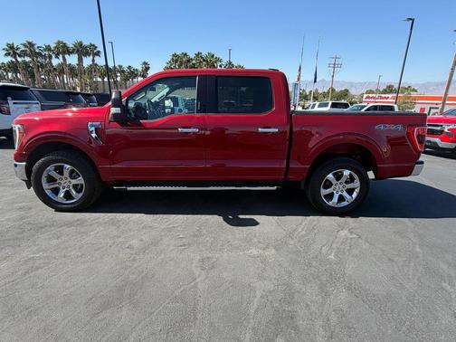 Rapid Red Metallic Tinted Clearcoat 2021 Ford F-150 XLT