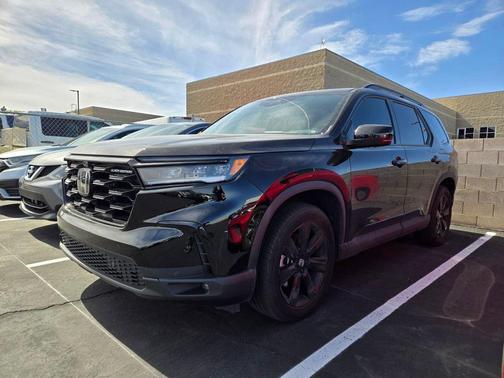 Crystal Black Pearl 2025 Honda Pilot Black Edition