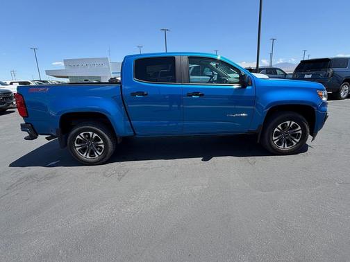 Bright Blue Metallic 2021 Chevrolet Colorado Z71