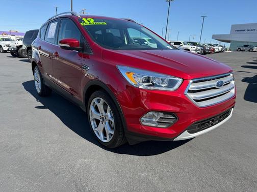 Ruby Red Metallic 2019 Ford Escape Titanium