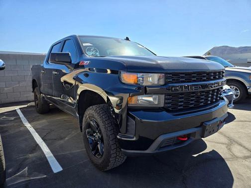 Black 2021 Chevrolet Silverado 1500 Custom Trail Boss