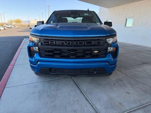 Glacier Blue Metallic 2023 Chevrolet Silverado 1500 Custom