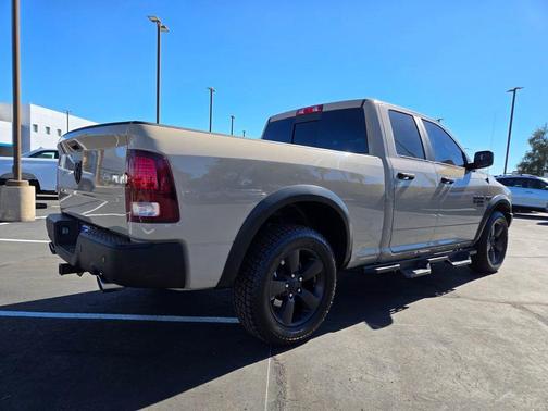 Mojave Sand Clearcoat 2019 RAM 1500 Classic Warlock Quad Cab 4x2 6'4' Box