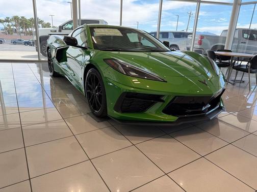 Roswell Green Metallic 2026 Chevrolet Corvette Stingray w/1LT