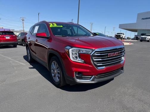Volcanic Red Tintcoat 2023 GMC Terrain SLT
