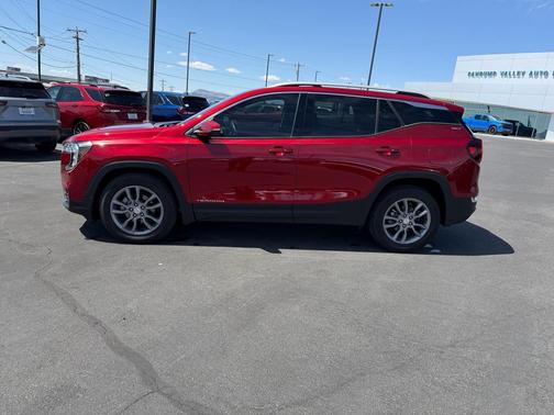 Volcanic Red Tintcoat 2023 GMC Terrain SLT