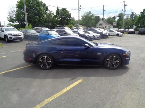 Blue 2018 Ford Mustang GT