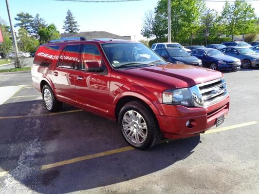 Red 2013 Ford Expedition EL Limited