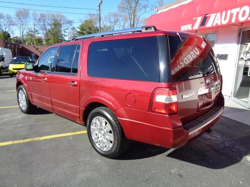 Red 2013 Ford Expedition EL Limited