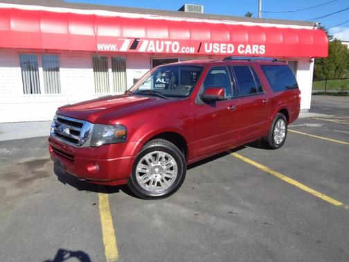 Red 2013 Ford Expedition EL Limited