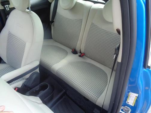 Blue 2018 FIAT 500 Pop