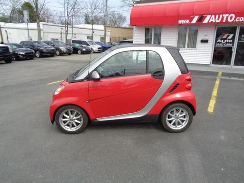 Red 2009 smart ForTwo 2dr Cpe Prime