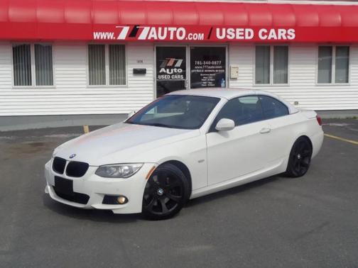 White 2013 BMW 335 2dr Conv 335i