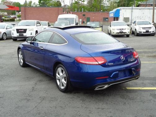 Blue 2017 Mercedes-Benz C-Class C 300 4MATIC