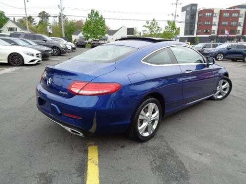 Blue 2017 Mercedes-Benz C-Class C 300 4MATIC