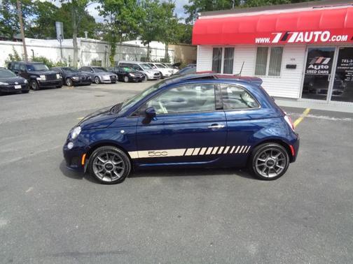 Blue 2019 FIAT 500 Pop