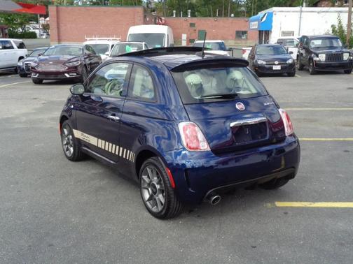 Blue 2019 FIAT 500 Pop