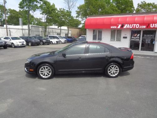 Black 2012 Ford Fusion SEL
