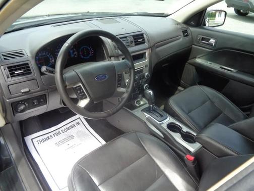 Black 2012 Ford Fusion SEL