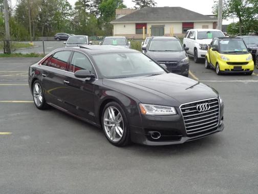 Black 2016 Audi A8 L 4.0T